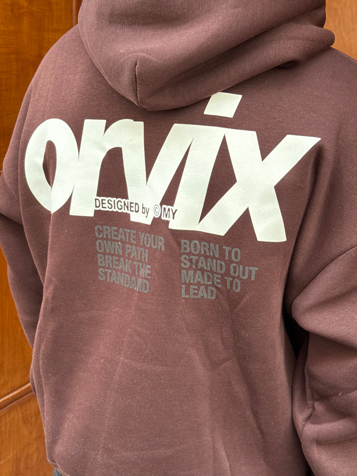HOODIES ORVIX 01 BROWN OVX