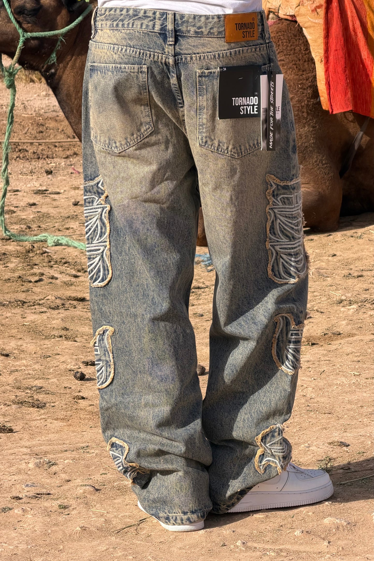BAGGY JEANS L’INTROUVABLE (DIRTY BROWN)