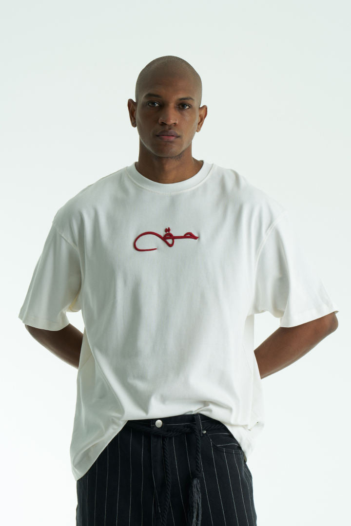 T-SHIRT SW WHITE حق 5053