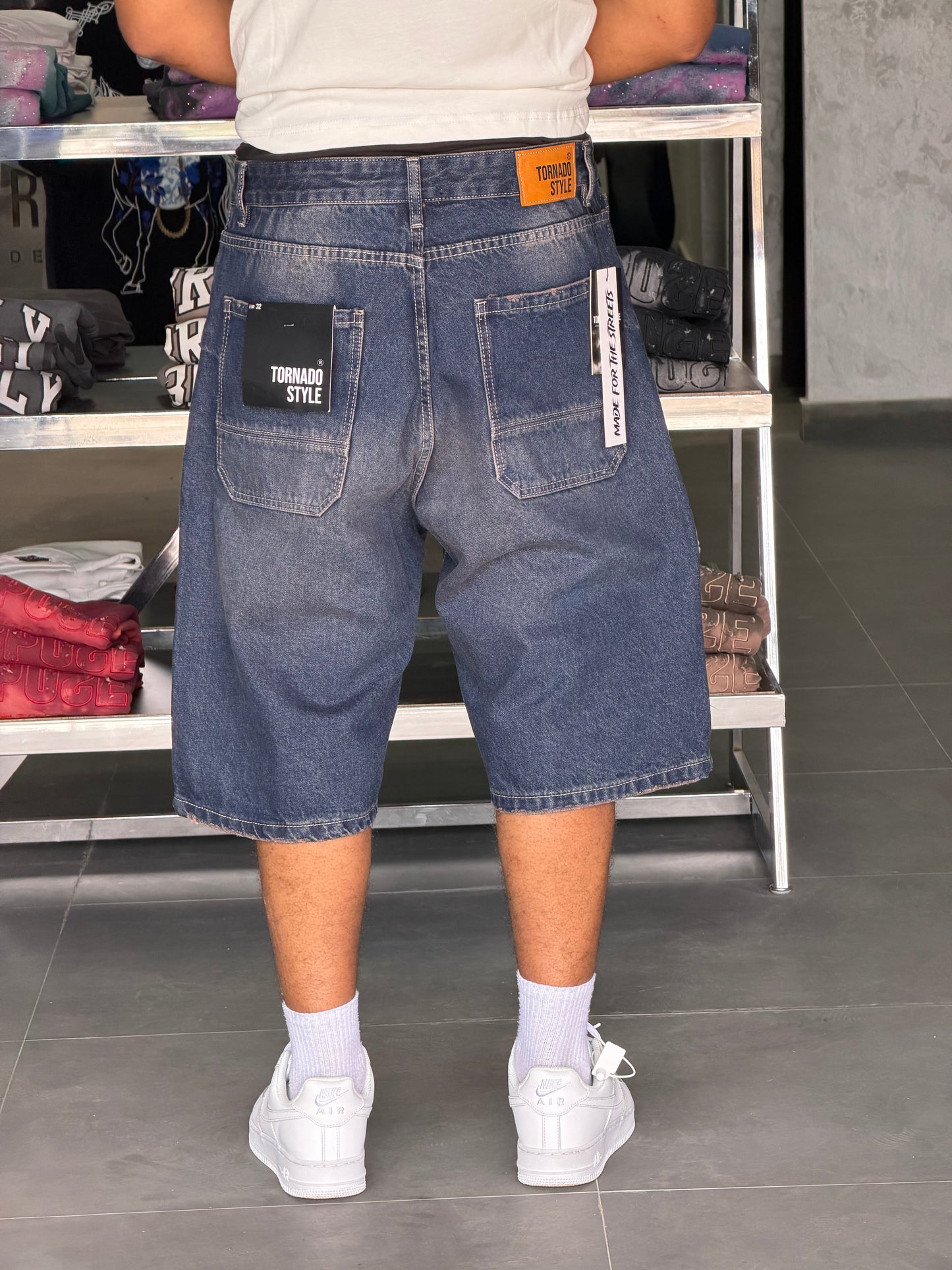 SKATER JORTS TORNADO STYLE DIRTY FONCE