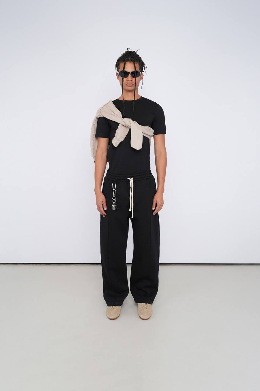 SWEATPANTS OVERSIZE TRETTS BLACK BR 100-06-1