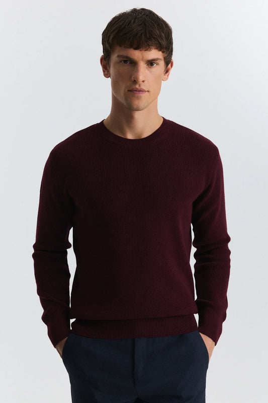 JUMPER BASIC BURGUNDY A25Y3153 ANT