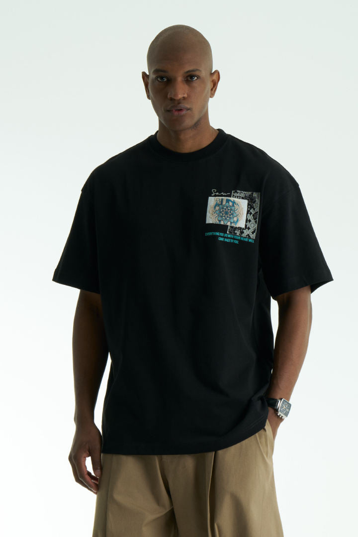 T-SHIRT SW BLACK 5075