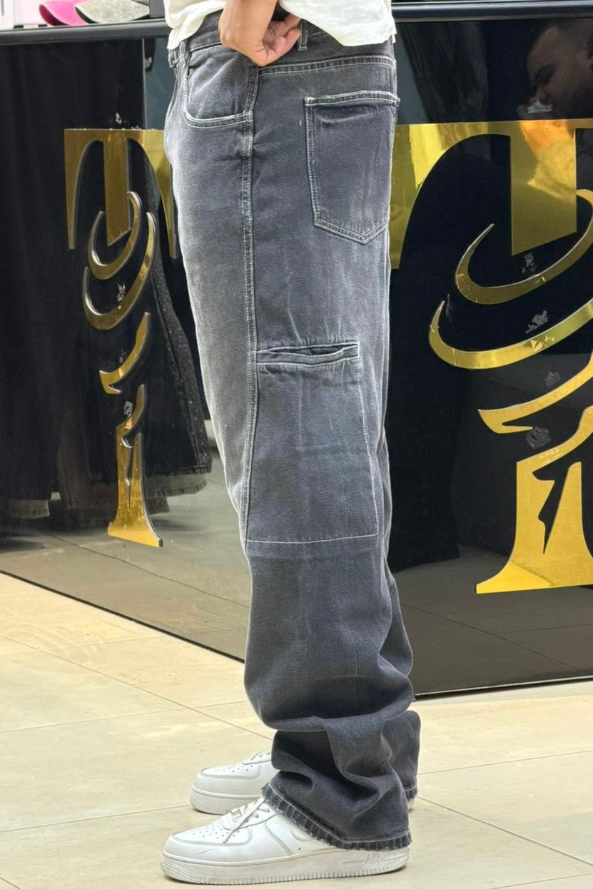 TWISTER JEANS GRIS NOIR