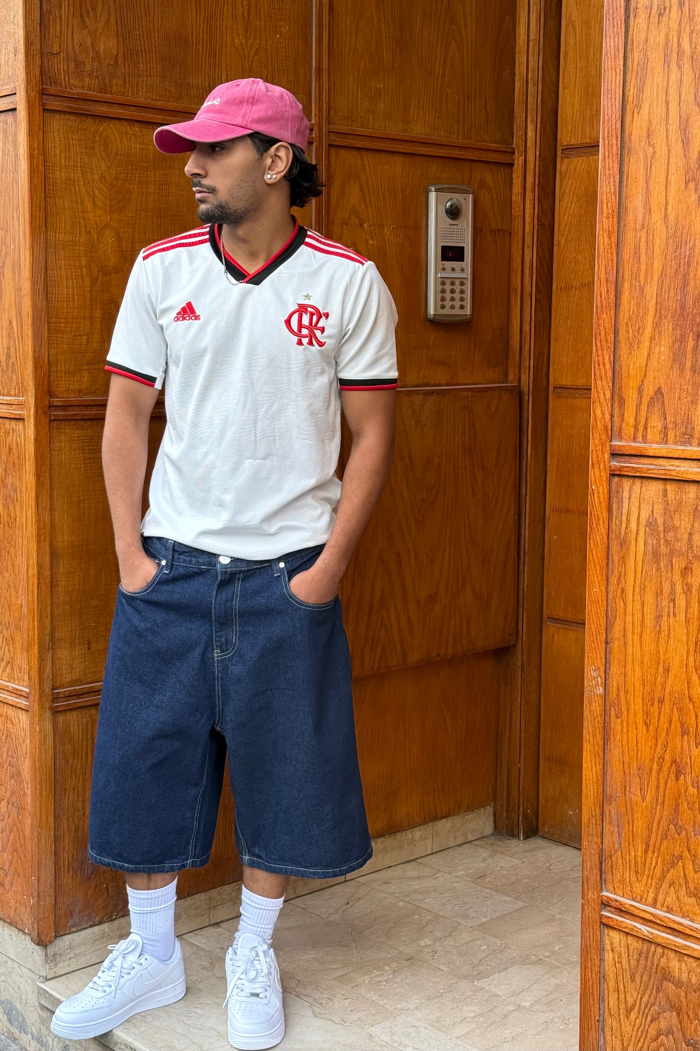 BAGGY JORTS TORNADO STYLE (BLEU BRUT)
