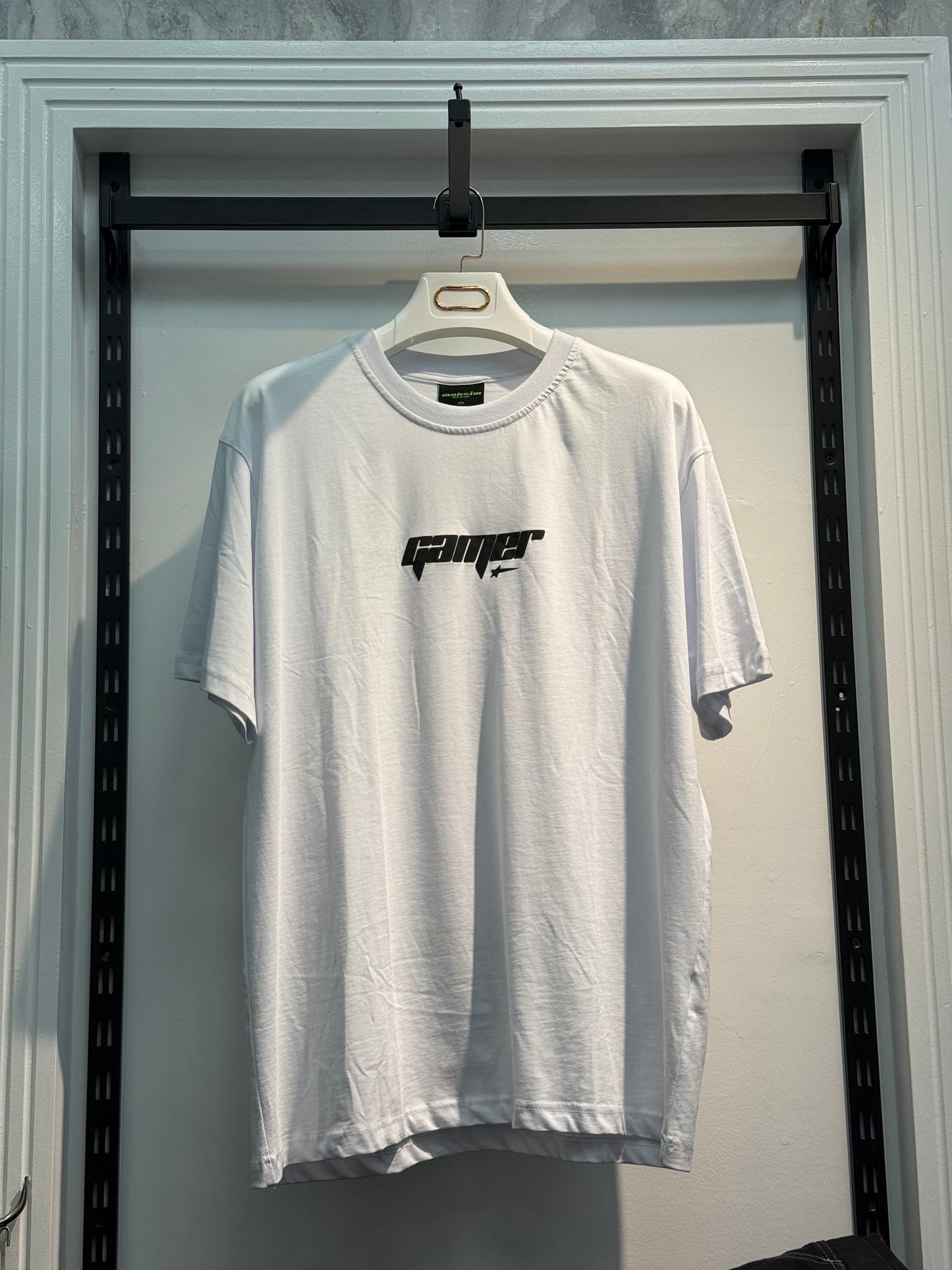 T-SHIRT GAMER BLANC