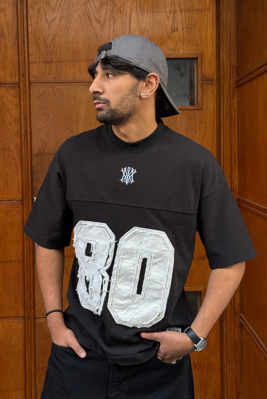 T-SHIRT MS 80 BLACK