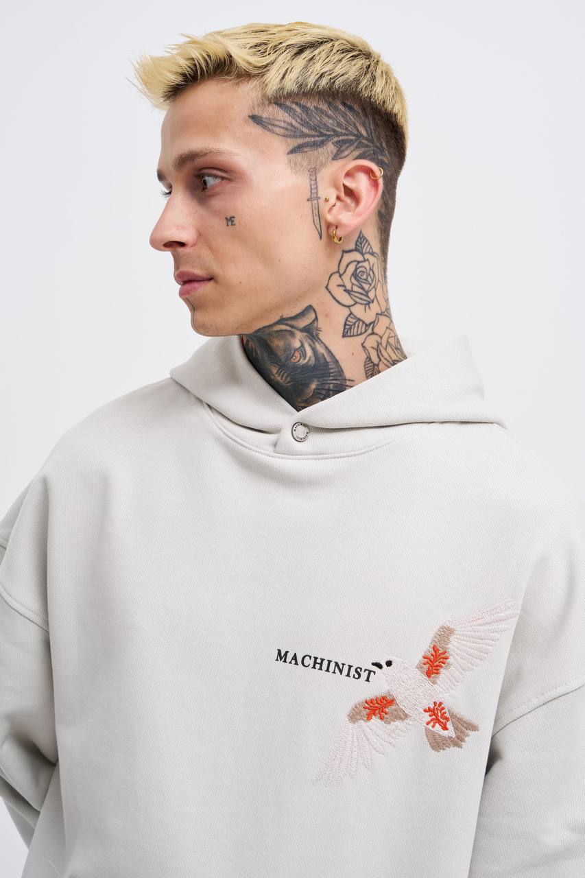 HOODIES MACHINIST GREY M3525