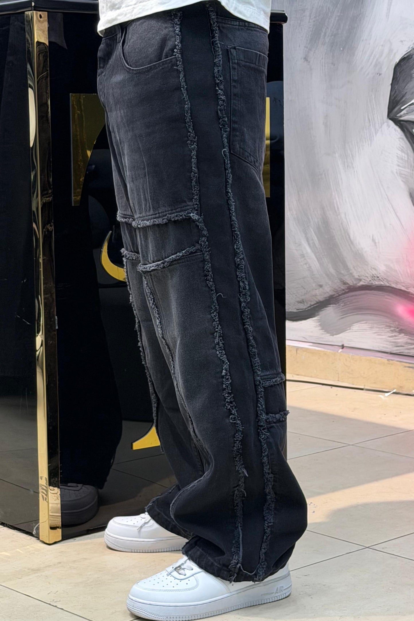 BAGGY JEANS STORM V4 BLACK