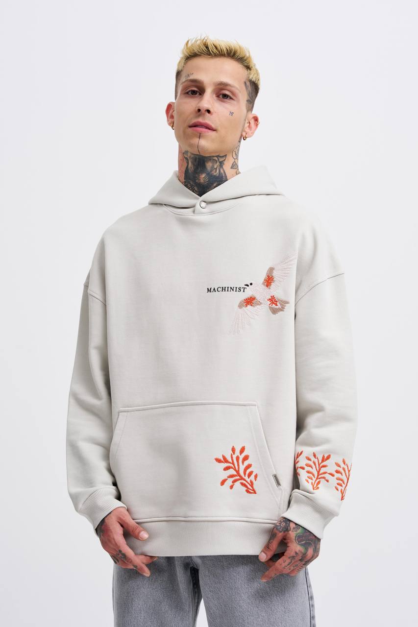 HOODIES MACHINIST GREY M3525