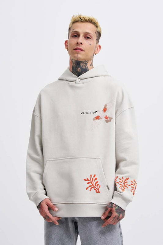 HOODIES MACHINIST GREY M3525