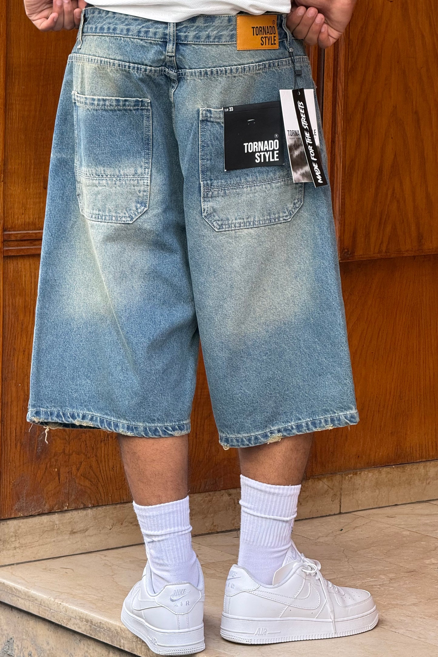 BAGGY JORTS TORNADO STYLE (DIRTY CLAIR)