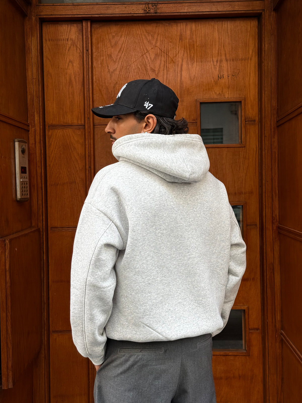 HOODIES BASIC GREY OVX
