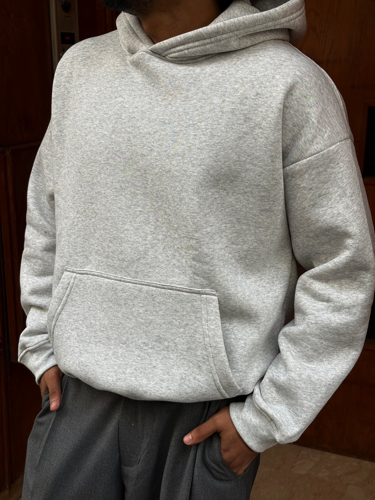 HOODIES BASIC GREY OVX