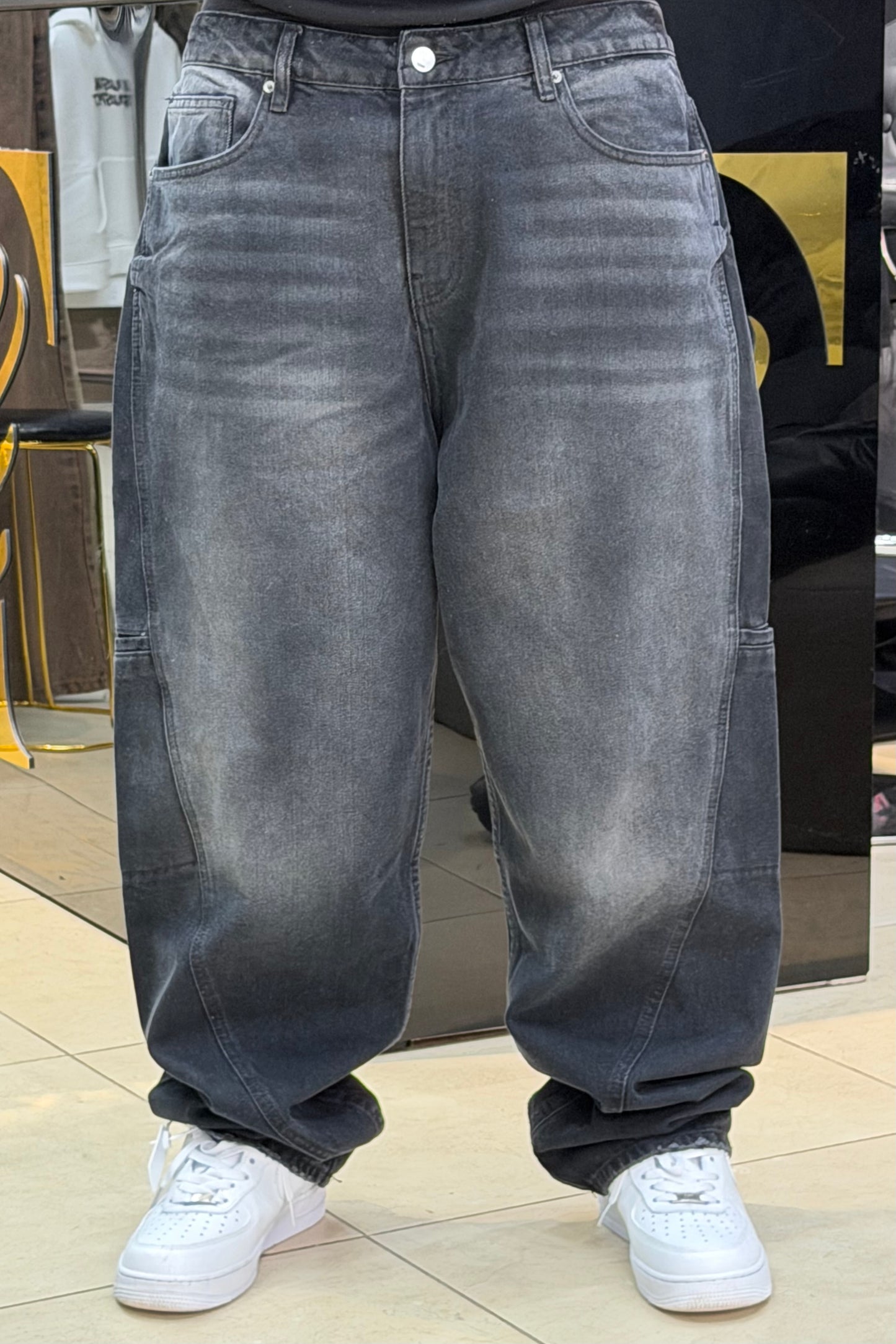 TWISTER JEANS GRIS NOIRE VN
