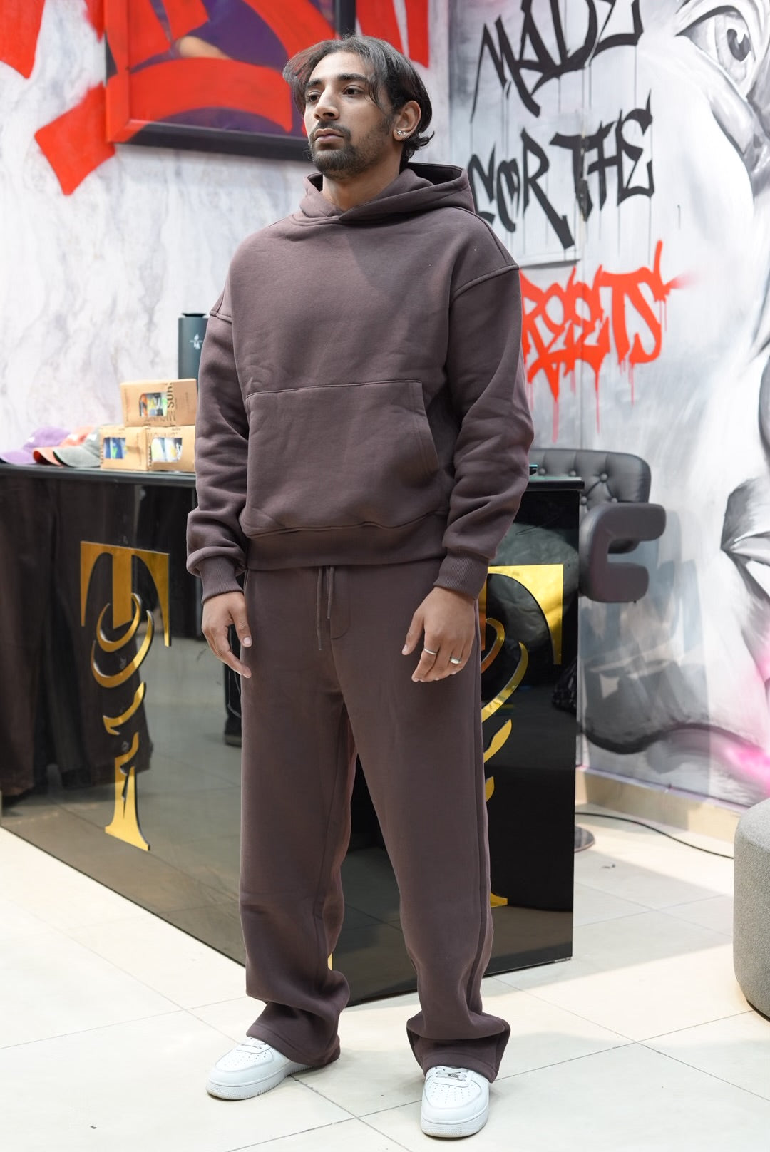 ENSEMBLE SWEATPANTS BROWN 9435