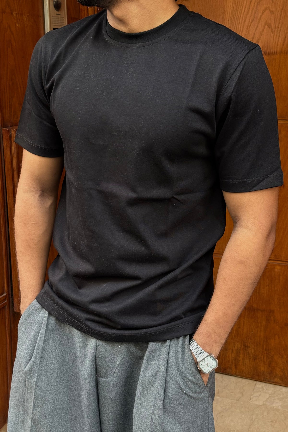 T-SHIRT BASIC BLACK BL