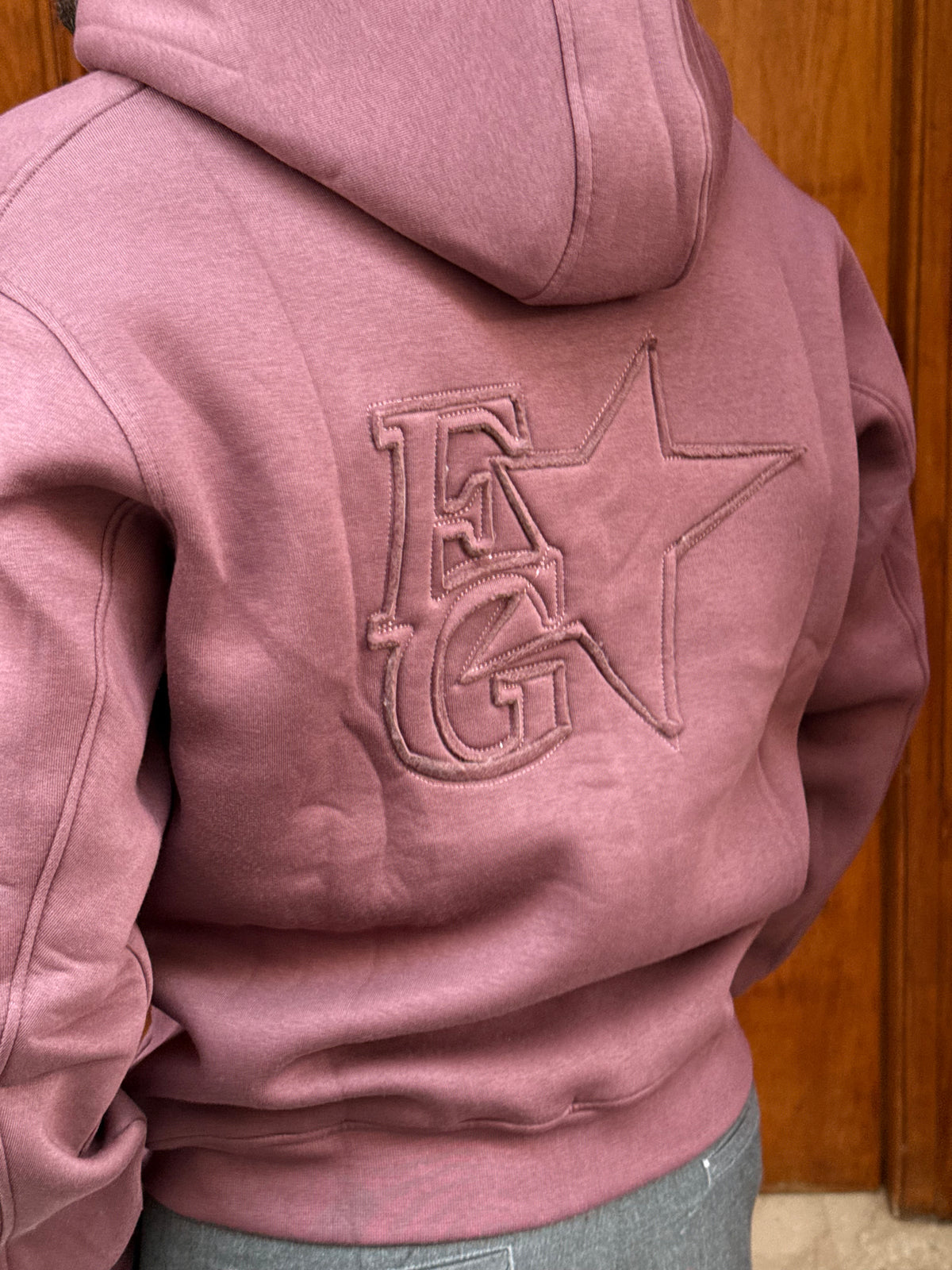 HOODIES ZIP EG BURGUNDY BL