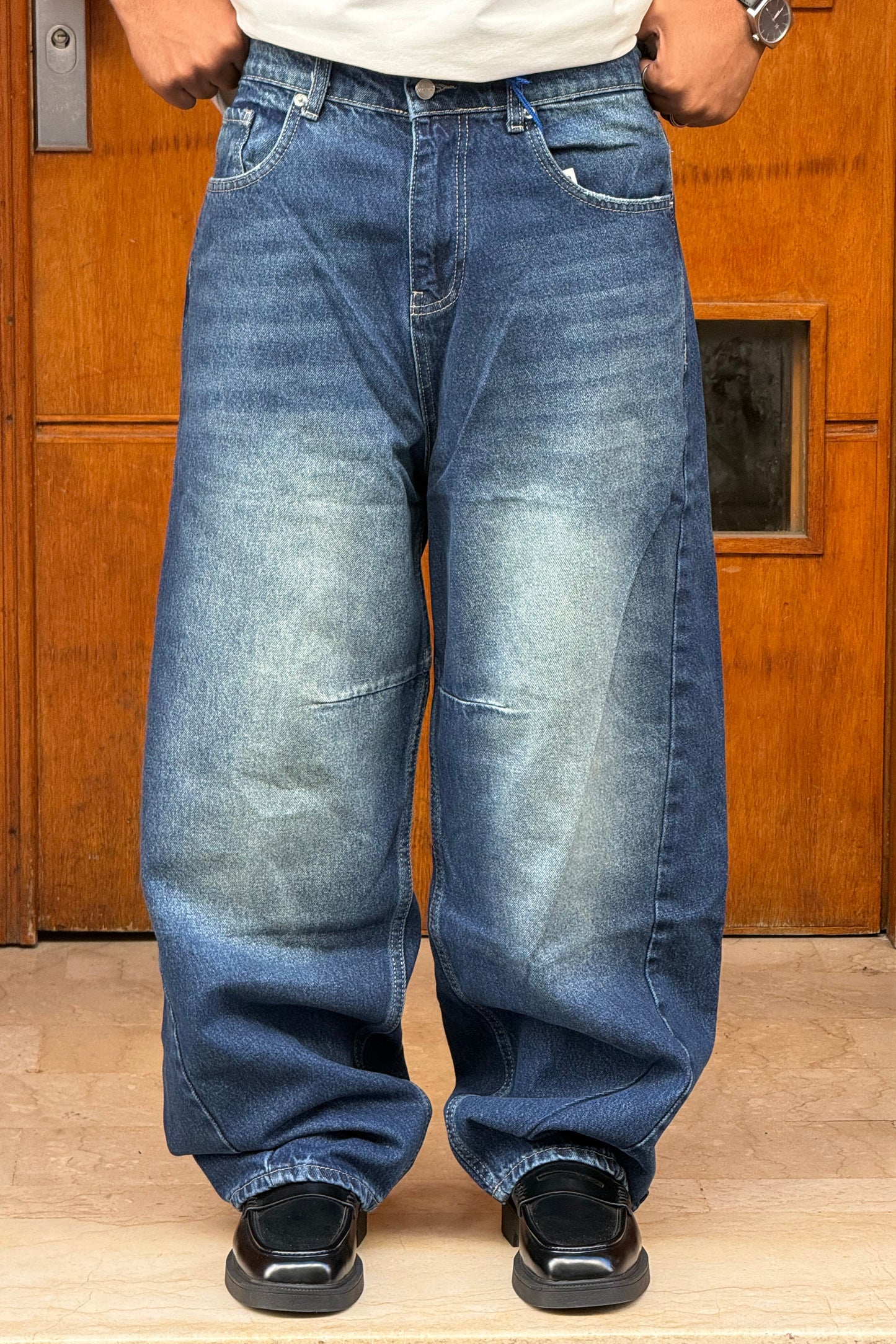 BALLOON FIT JEAN BLEU GST 00450