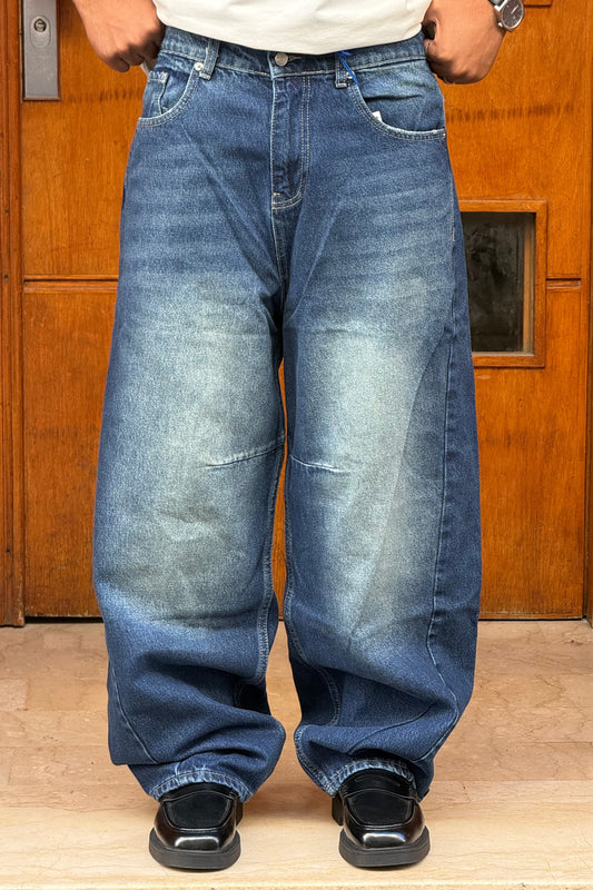 BALLOON FIT JEAN BLEU GST 00450