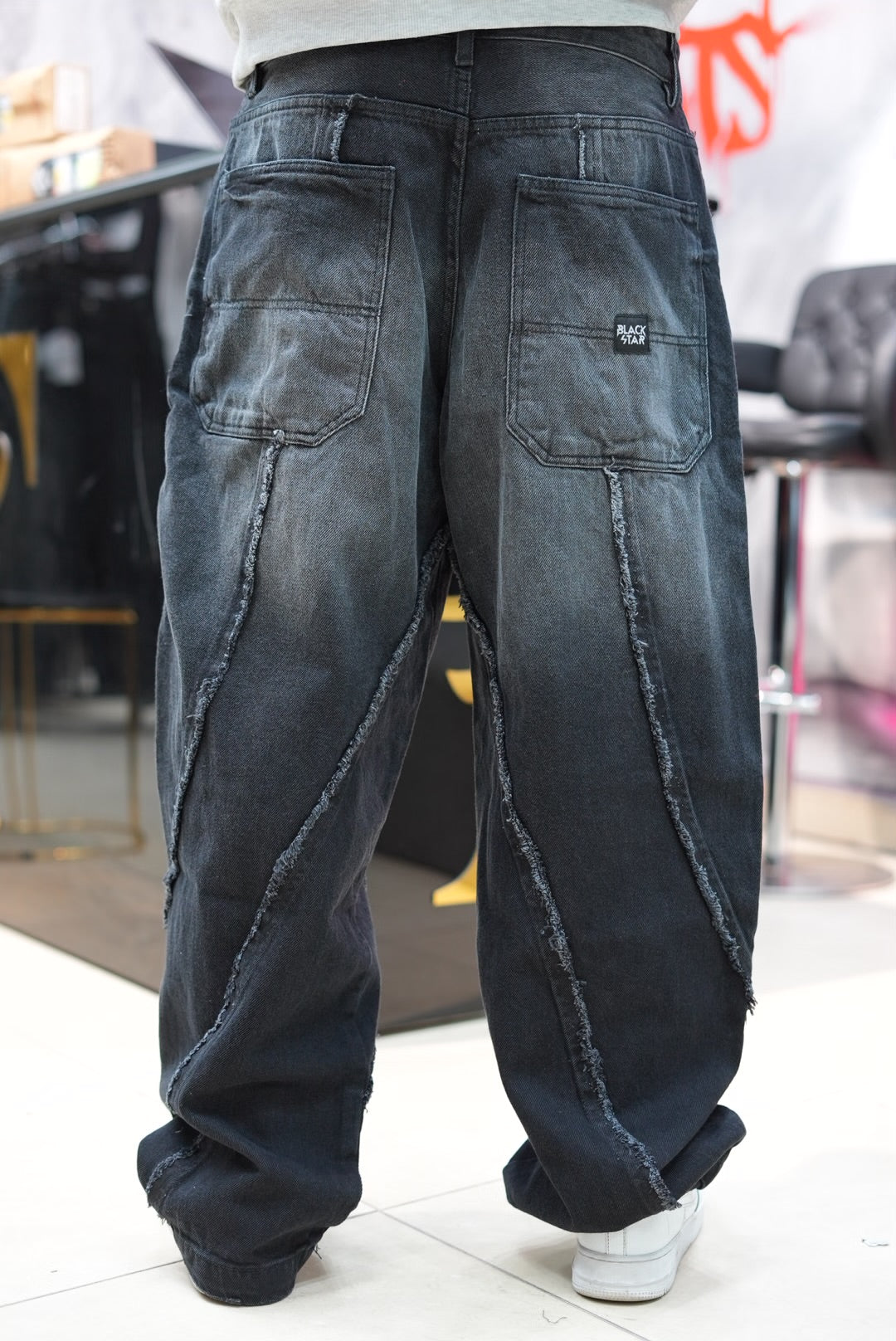 BAGGY JEANS STORM V3 BLACK