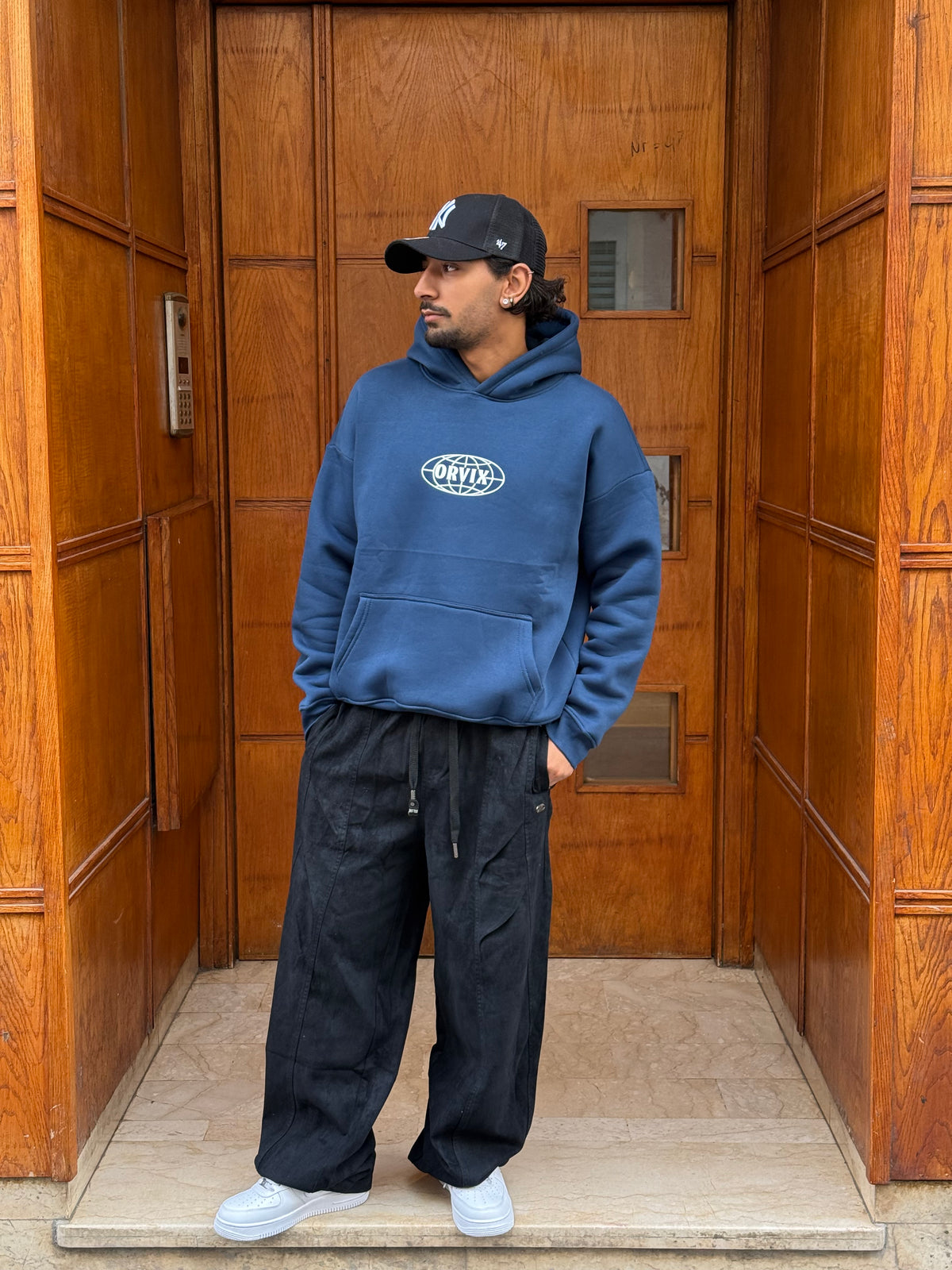 HOODIES WORLD TOUR BLUE OVX