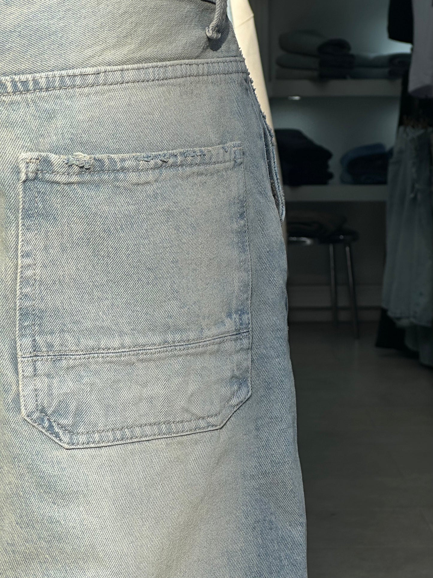 SKATER JEANS DIRTY CLAIR