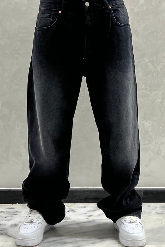 BAGGY JEANS NOIR SIMPLE