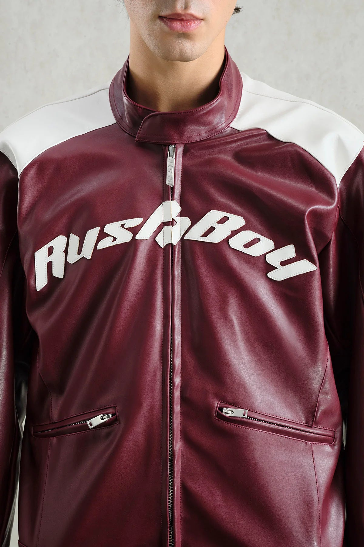 JACKET RUSBBOY BURGUNDY 5766