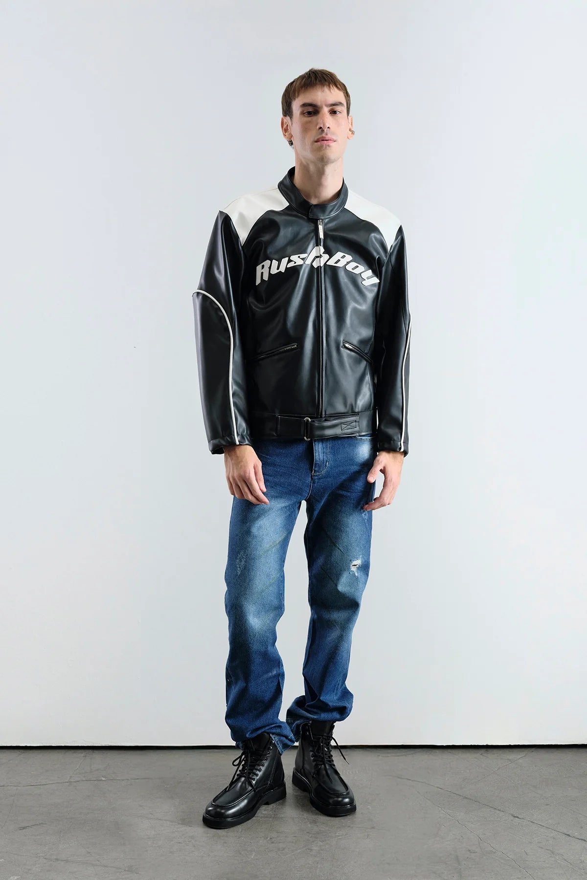 JACKET RUSBBOY BLACK 5766