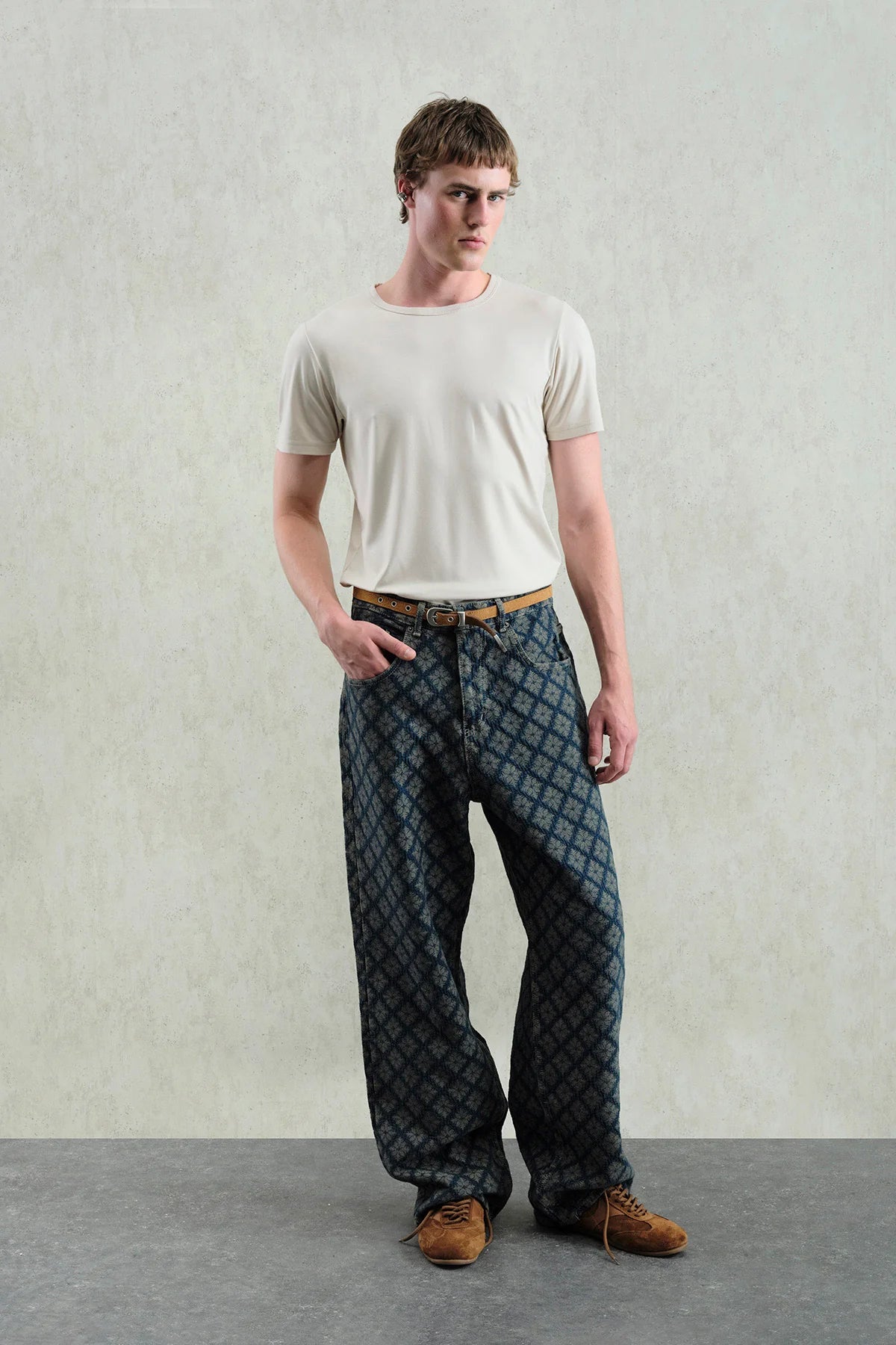 BAGGY FIT JEAN ARTISANAT 5002