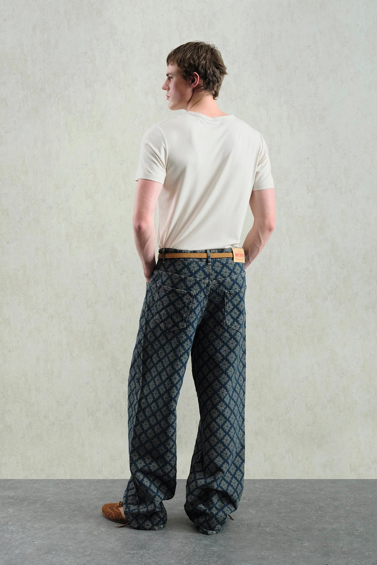 BAGGY FIT JEAN ARTISANAT 5002