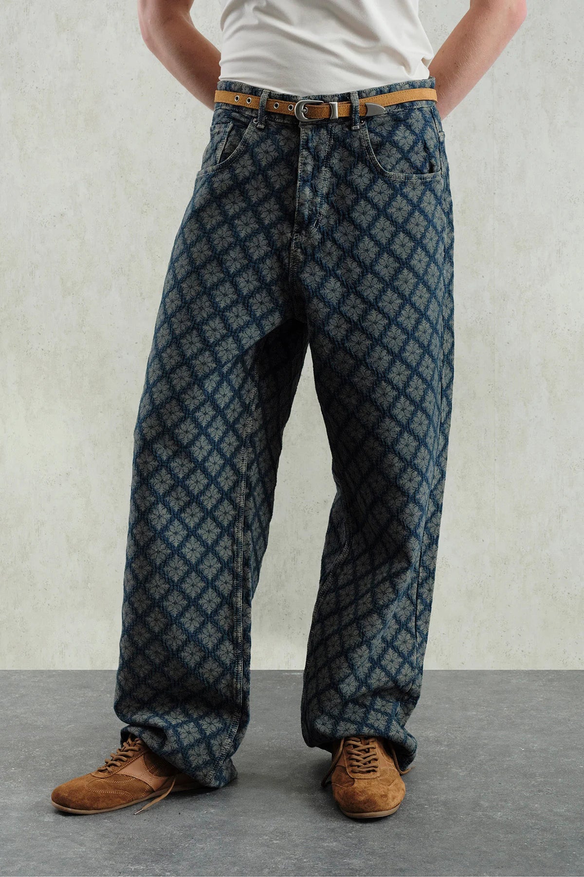 BAGGY FIT JEAN ARTISANAT 5002