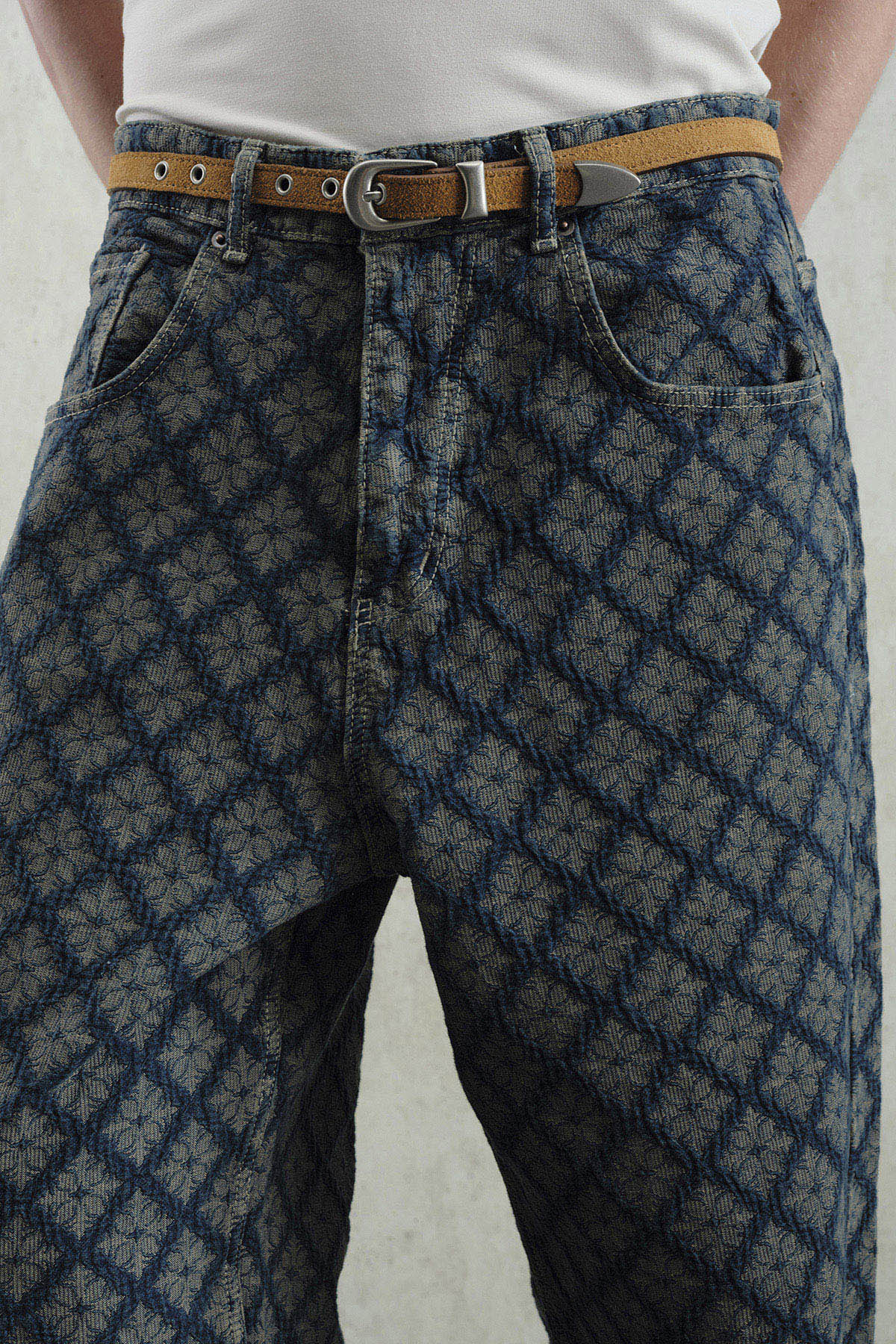 BAGGY FIT JEAN ARTISANAT 5002