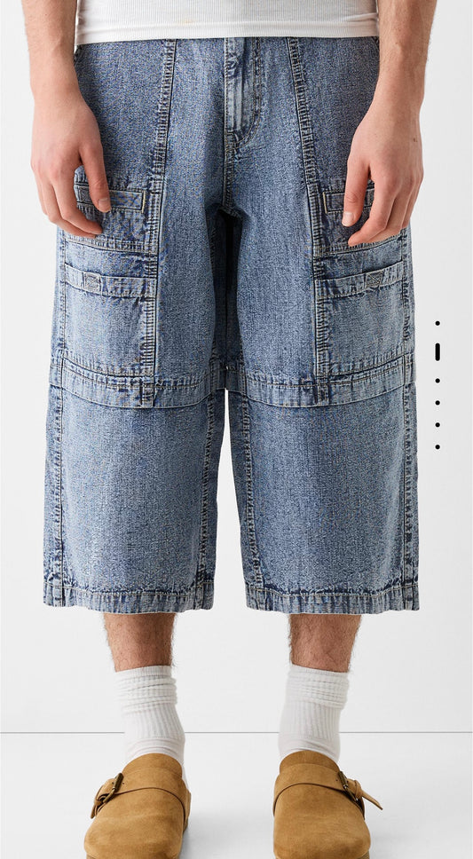 CARGO BERMUDA JORTS BERSHKA
