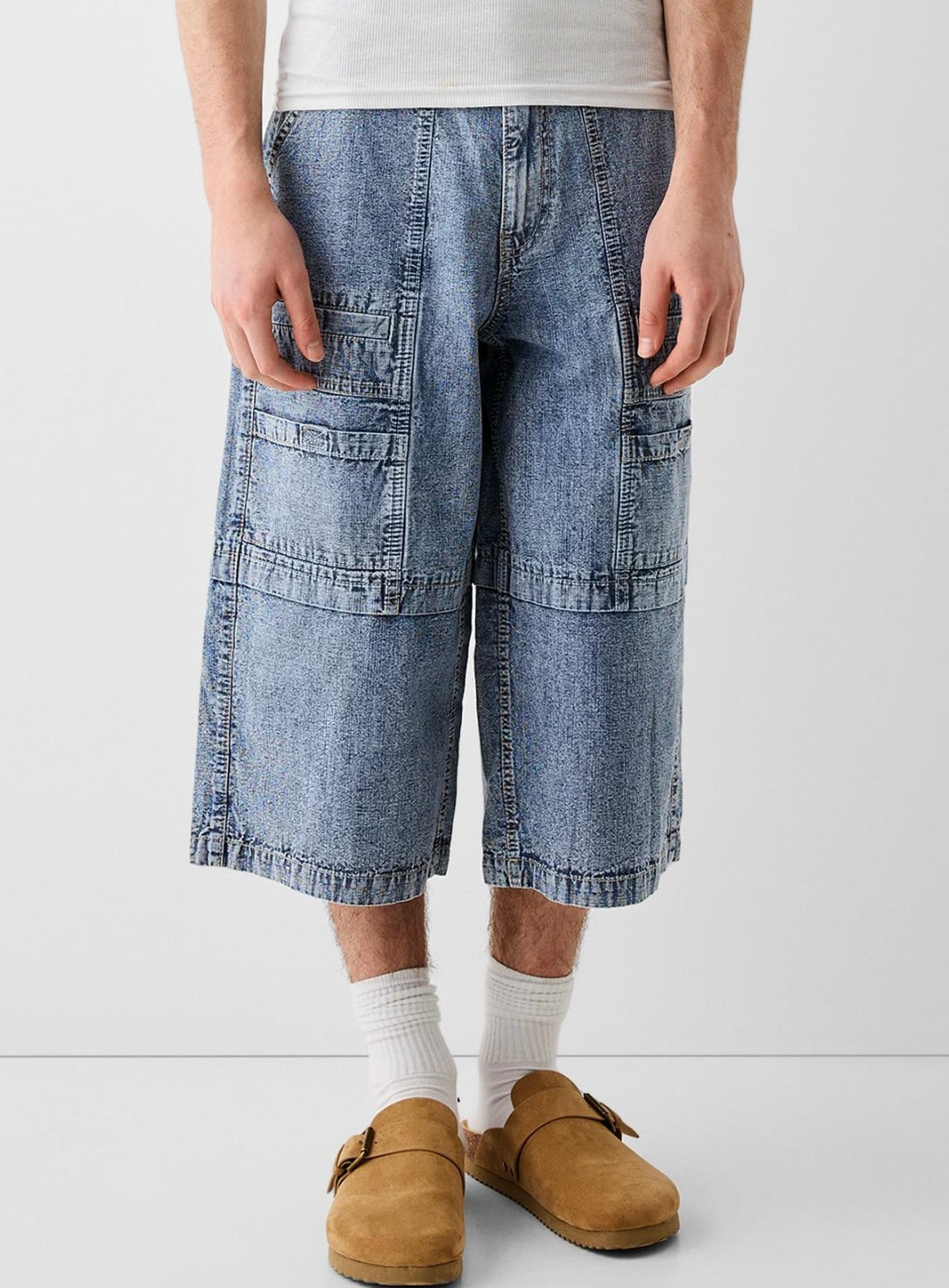 CARGO BERMUDA JORTS BERSHKA