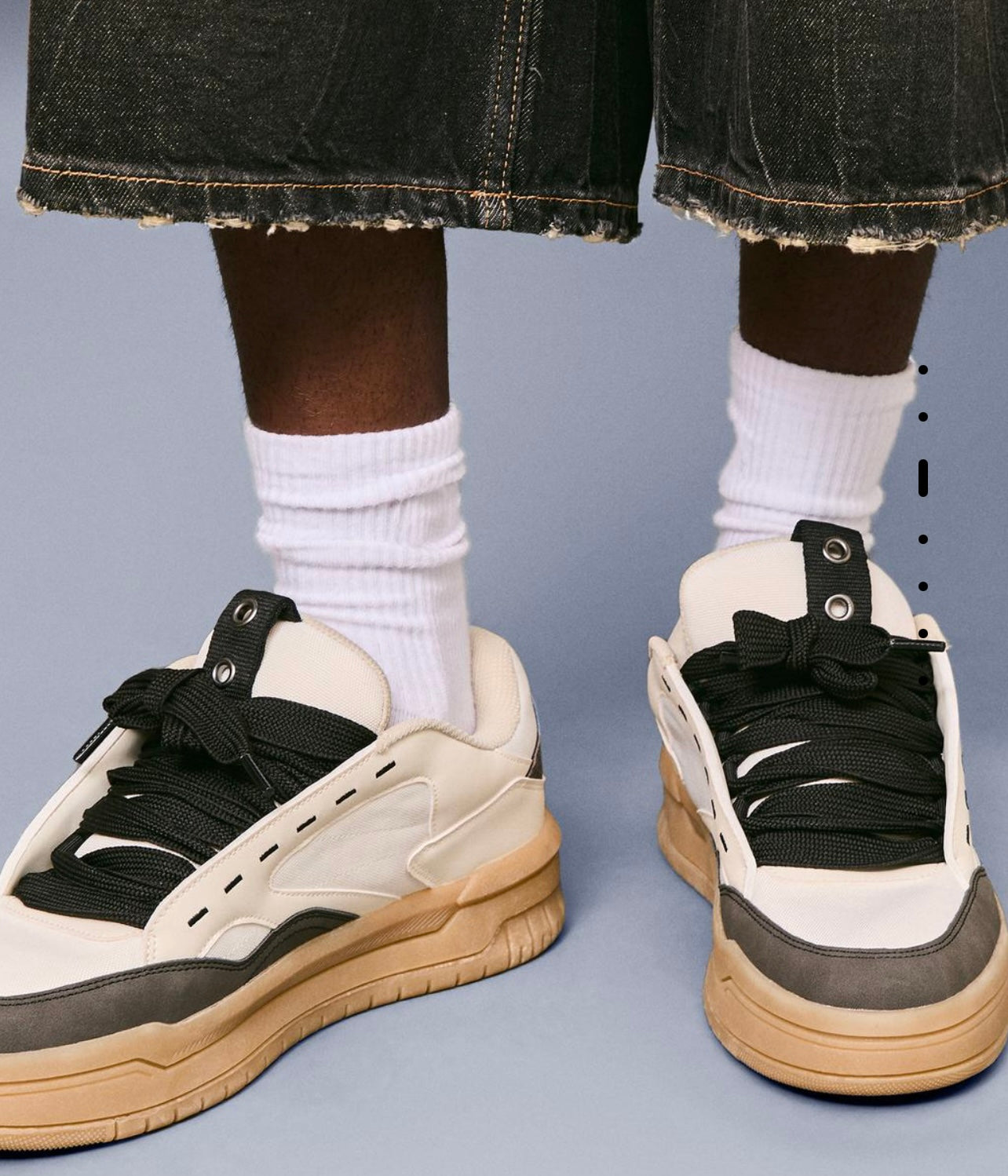 BASKETS SKATE BEIGE BERSHKA