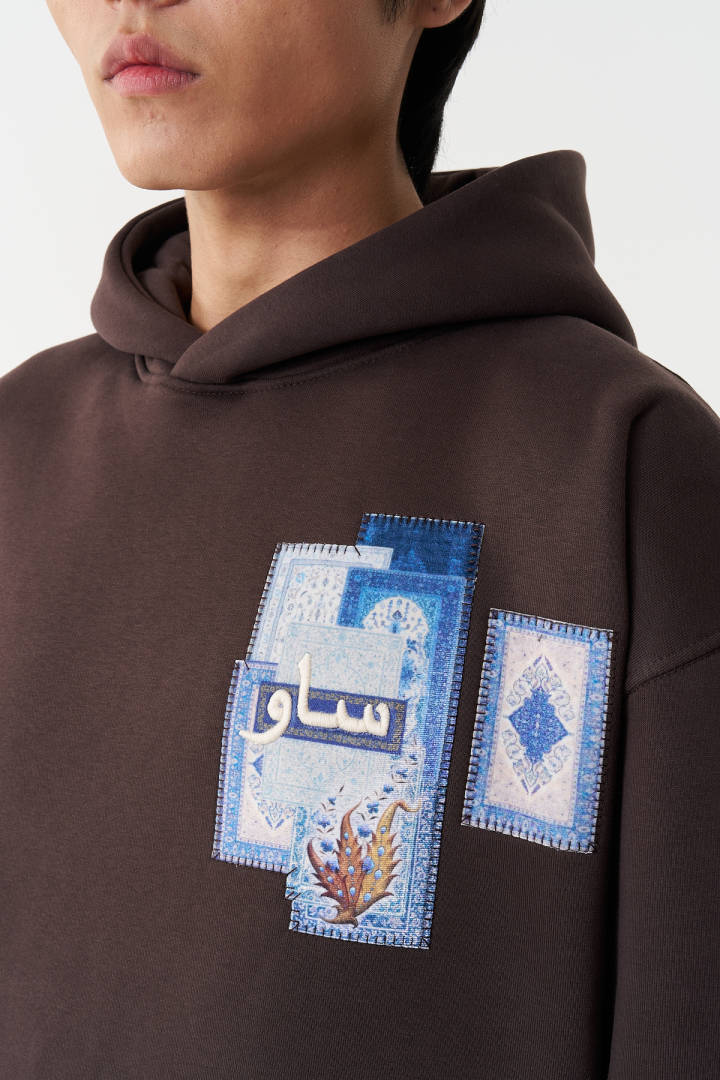 HOODIES SW BROWN 5229