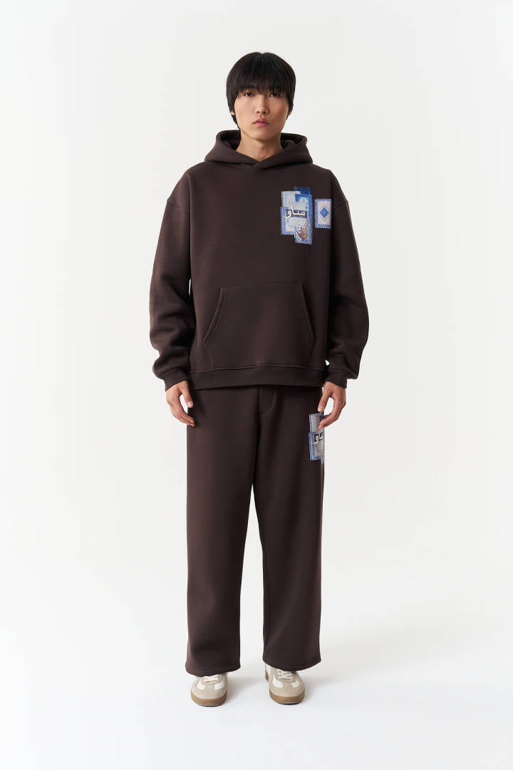 HOODIES SW BROWN 5229
