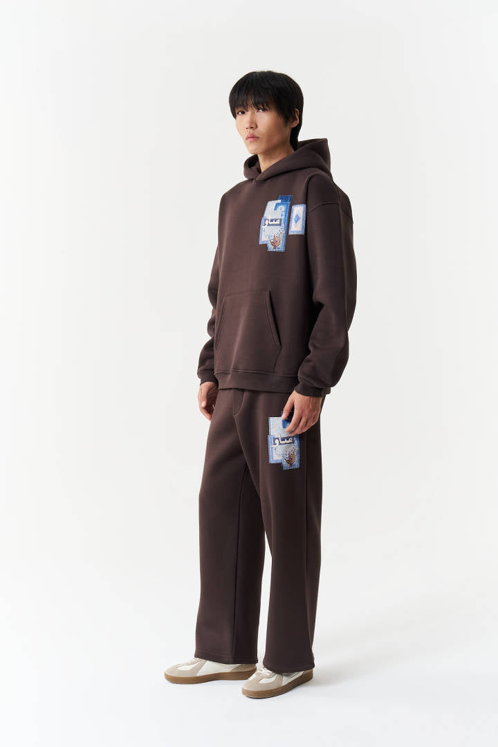 HOODIES SW BROWN 5229