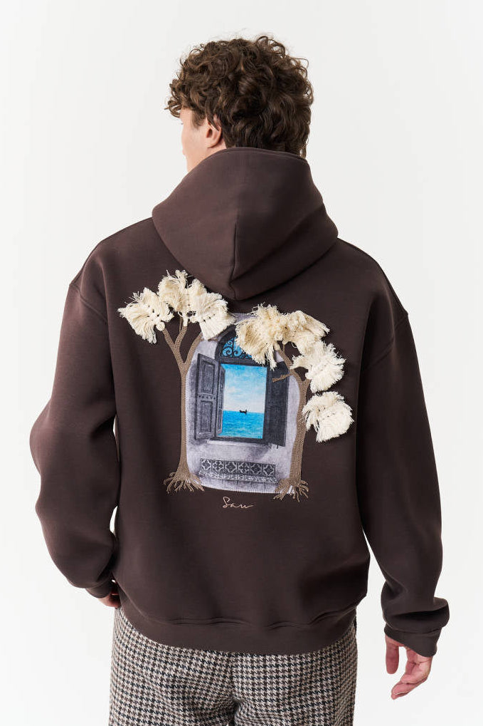 HOODIES SW BROWN 5260