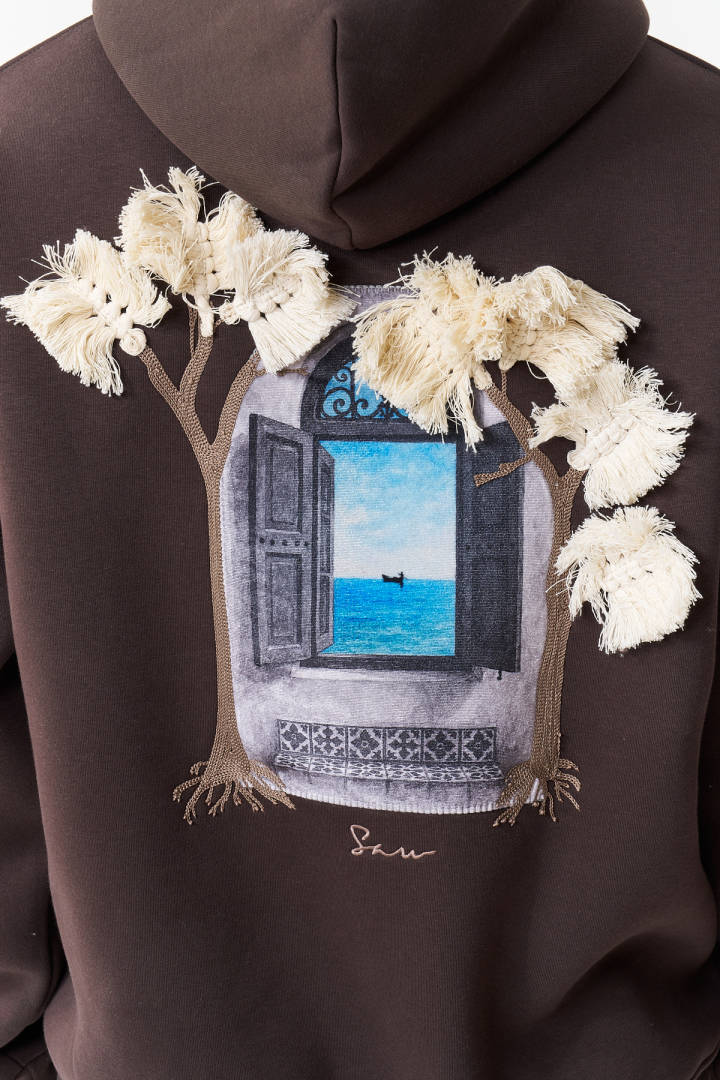 HOODIES SW BROWN 5260