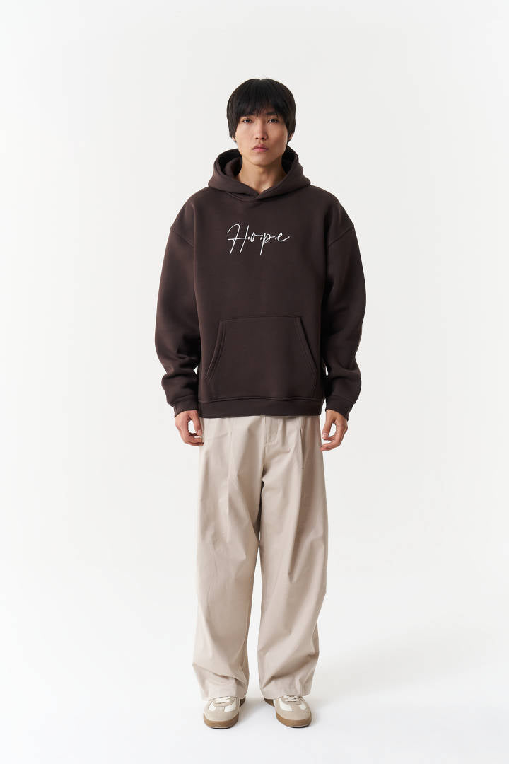 HOODIES SW BROWN 5240