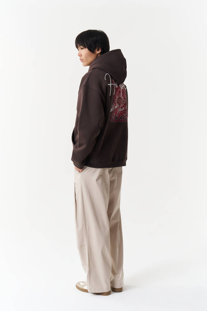 HOODIES SW BROWN 5240