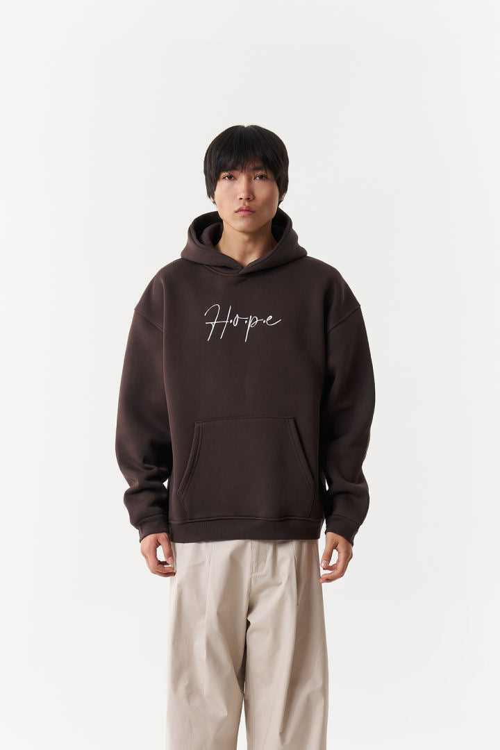 HOODIES SW BROWN 5240