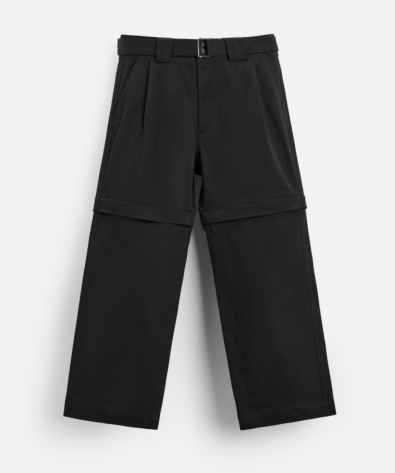 DETACHABLE BELTED TROUSERS (ZARA)