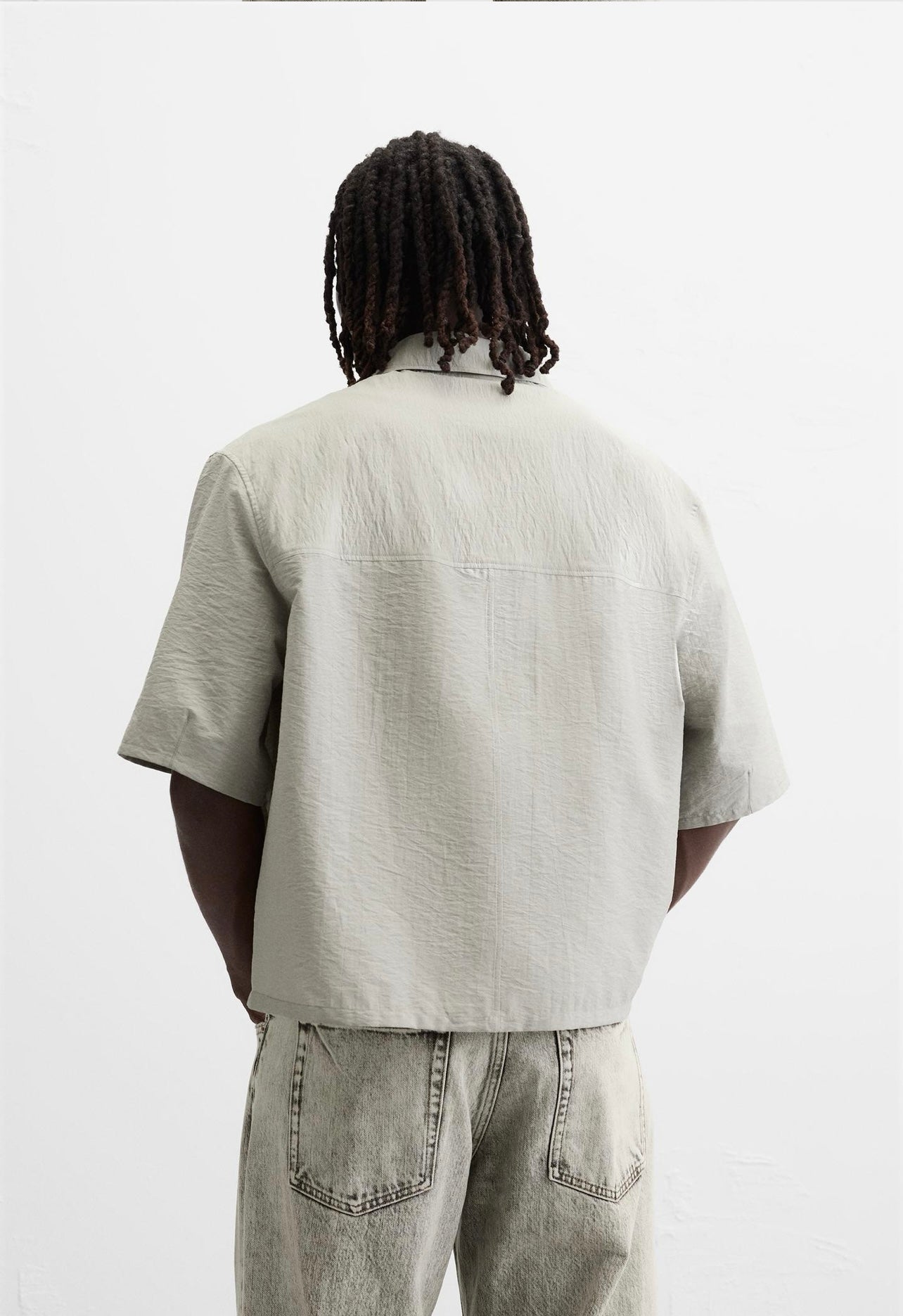 CREASED EFFECT SHIRT