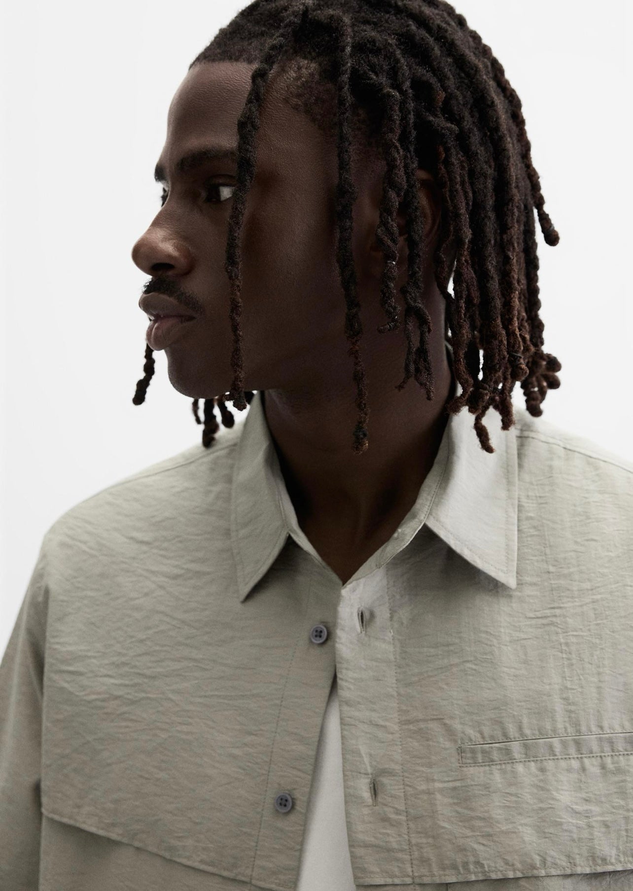 CREASED EFFECT SHIRT