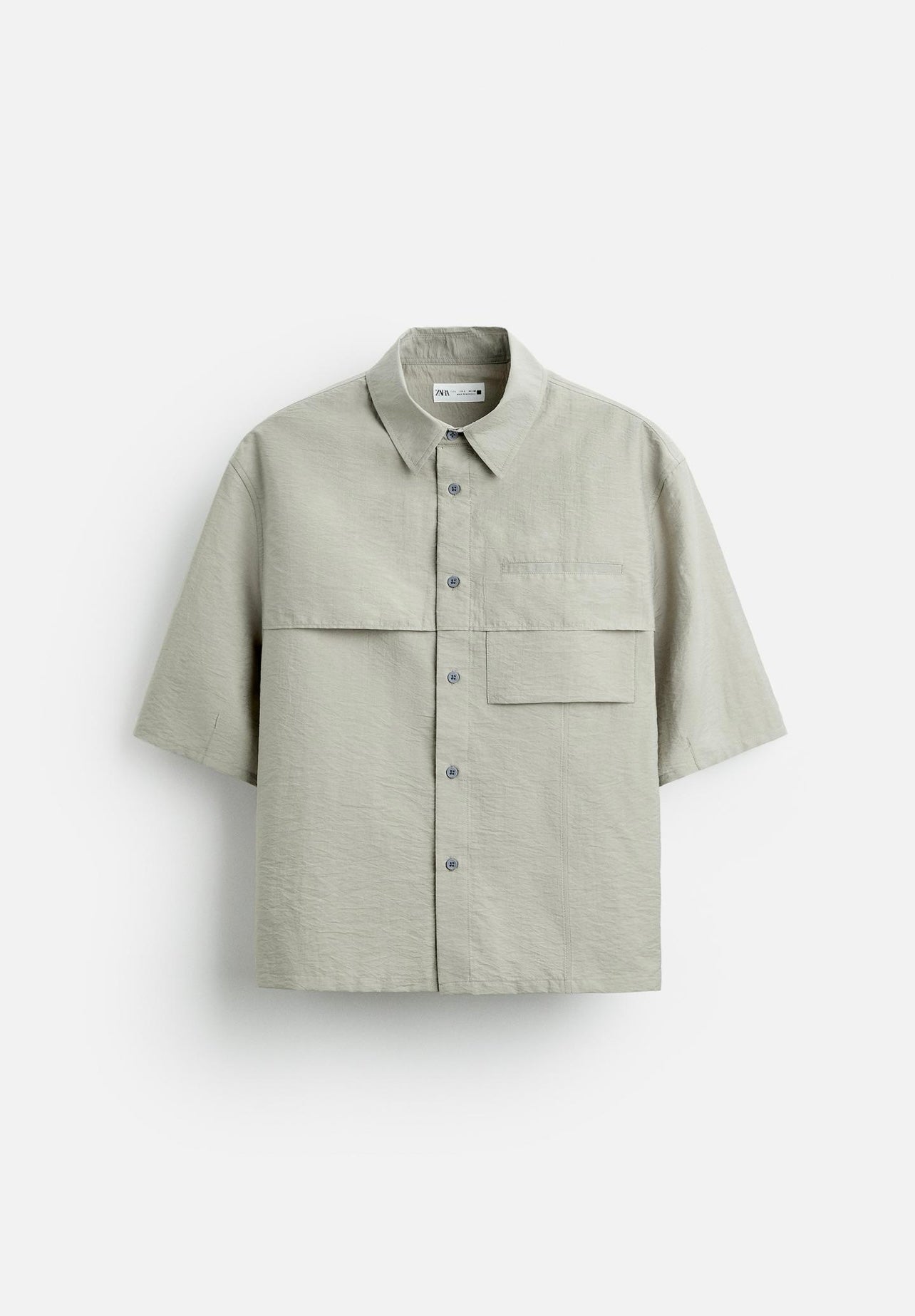 CREASED EFFECT SHIRT