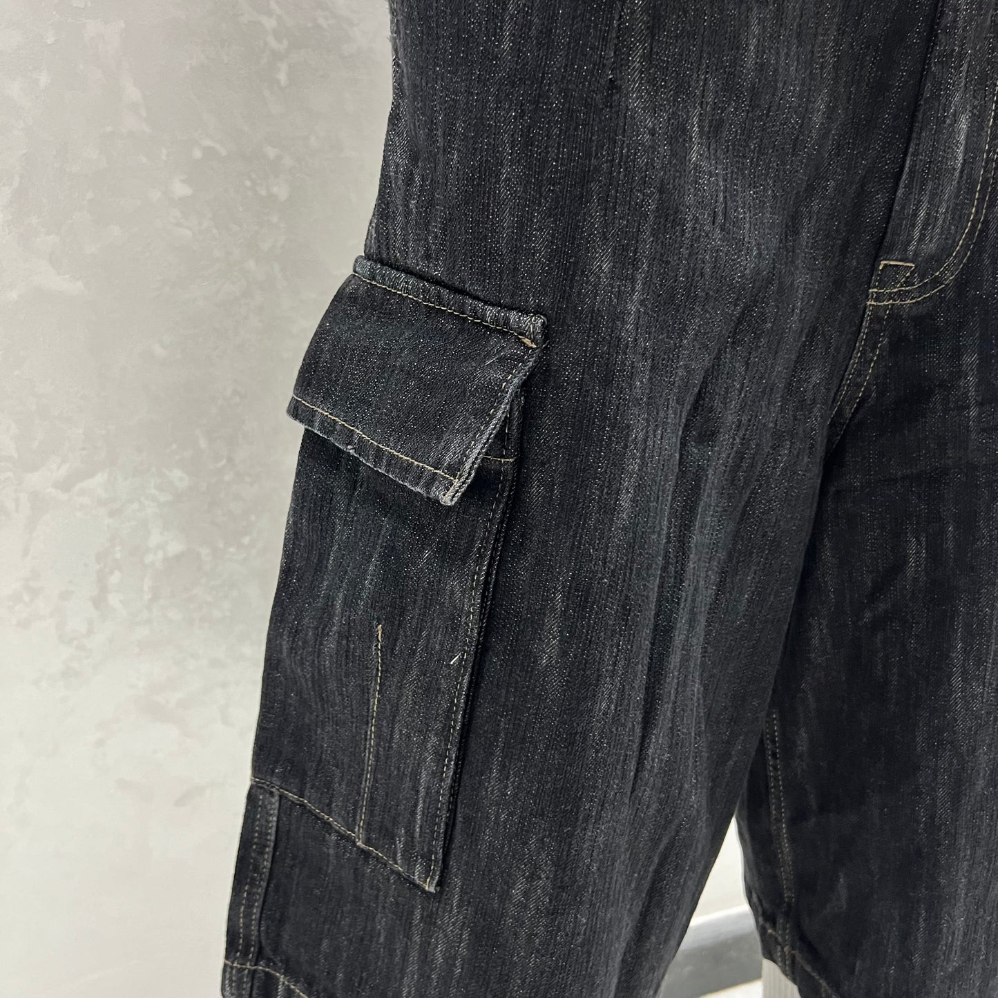 ENSEMBLE DENIM CARGO ZARA